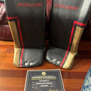 laurent brossoit pro stock - Vegas Golden Knights - Game Worn -  (Only Decorative, Not Playable)