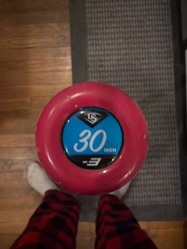 2025 Louisville Slugger Atlas Alloy BBCOR Certified Bat (-3) 27 oz 30" (Used)