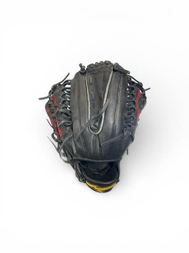 Used Mizuno MIZUNO PRO LIMITED EDITION BB/SB Glove RH Throw Black 12" 11873-S000232683