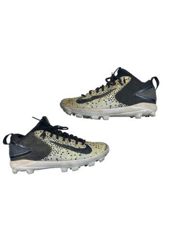 Used Nike TROUT BB/SB Cleats Black And White Senior 7 11873-S000232681