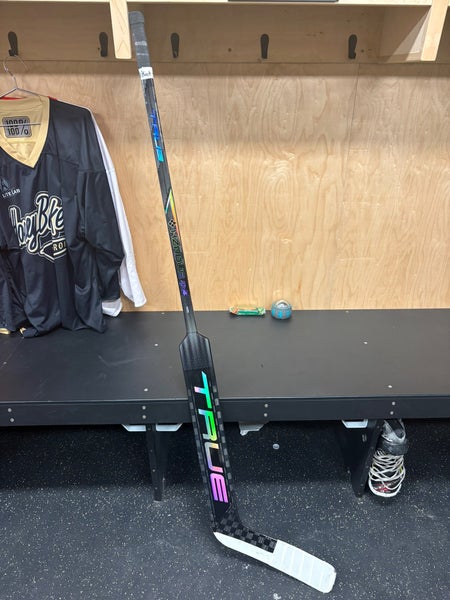 Senior True HZRDUS 9x4 Regular Goalie Stick 25" Paddle (Used)