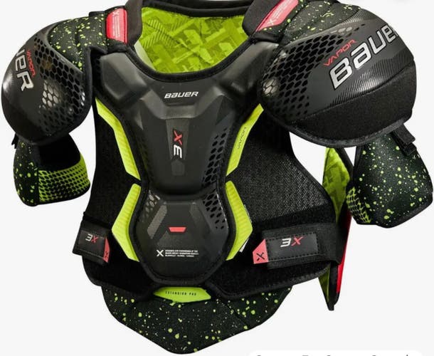 Men's Medium Junior Bauer Vapor 3X Shoulder Pads (New)