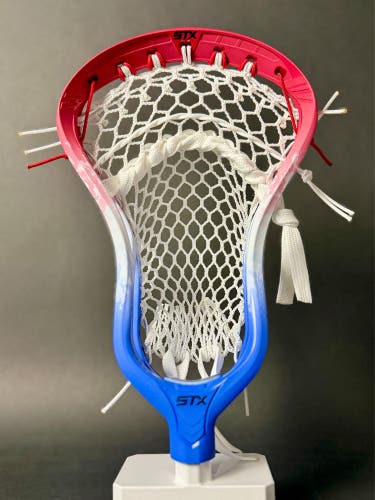 STX Stallion 1K – Custom Red White & Blue Dye | Hero 4 Strung | Game Ready