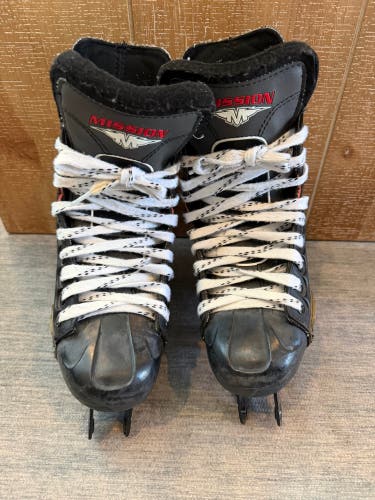 Mission Mission Quatro 3500 Inline Hockey Skates 4D Boot &Chassis No Wheels/bolt