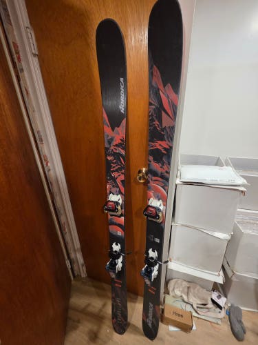 Used 2025 All Mountain 179 cm Nordica Enforcer 99 Skis With Marker Jester 16 Bindings