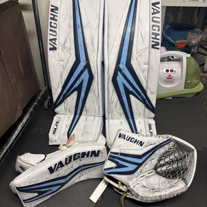 35"  Vaughn SLR4 Pro Carbon Regular Goalie Full Set Pro Stock (Used) grosenick pro