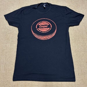 Old School Vintage Cooper Hockey Puck T-shirt