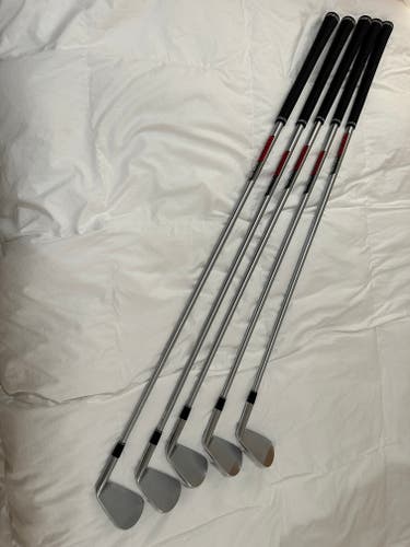 Men's 2023 Srixon ZX7 MKII Left Hand Iron Set Stiff Flex Steel Shaft (Used)