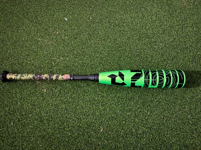 2026 DeMarini Green Zen Composite USSSA Certified Bat (-11) 16 oz 27" (Used)