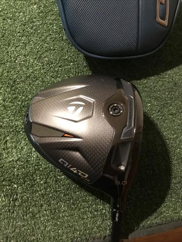 Taylormade Qi4D LS 9* Driver Stiff REAX 60 Graphite *VGC* 45.5 & Head Cover