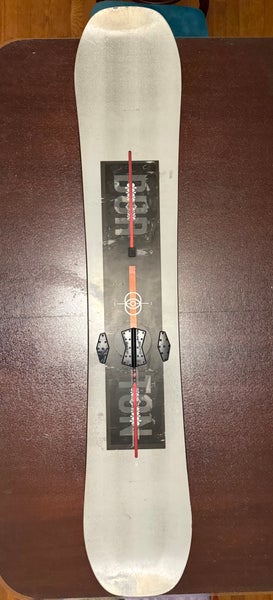 Men's Burton Process Snowboard 155cm with bag