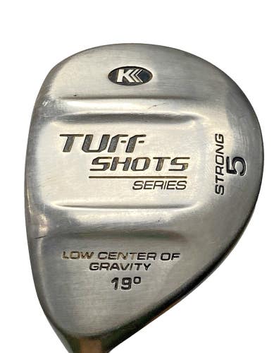 Knight Tuff Shots Strong 5 Wood 19* Men's LH Regular Graphite 42" New Mid Grip