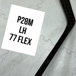 Senior(1x)Left P28M 77 Flex ProBlackStock™ Unbranded Blackouts Pro Stock Nexus Hockey Sticks