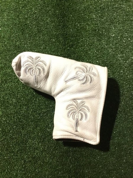 Winston Collection Palm Tree Blade Putter Leather Head Cover