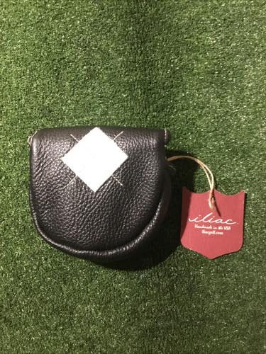 Iliac Mallet Putter Leather Head Cover (New)