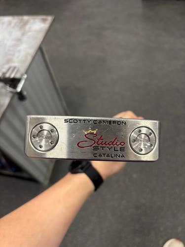 Used Scotty Cameron STUDIO SYLE CATALINA Mens Putter RH 11337-S000479774