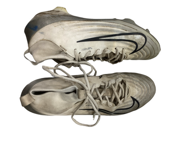 Used Nike AIR ZOOM Adult FB Cleats White Senior 10.5 11613-S000177305