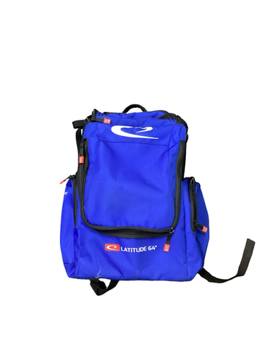 Used Latitude 64 CORE PRO Disc Golf Backpack Navy Blue 11613-S000177297