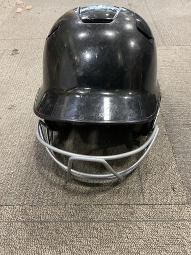 Used Easton Z5 Batting Helmet w/Mask Black M/L 11614-S000231282