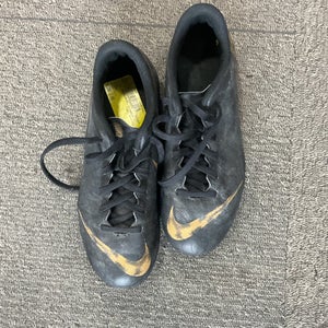 Used Nike MERCURIAL Soccer Cleats Black Junior 04 11614-S000231272