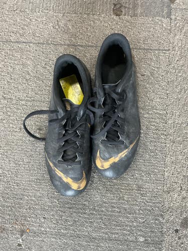 Used Nike MERCURIAL Soccer Cleats Black Junior 04 11614-S000231272