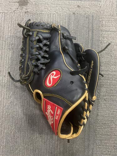 Used Rawlings R9 SERIES BB/SB Glove RH Throw Black 11 3/4" 11614-S000231226