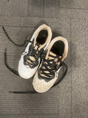 Used Nike FASTFLEX BB/SB Cleats White Junior 01.5 11614-S000231217