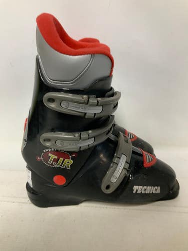 Used Tecnica SUPER TJR Boys DH Ski Boot Black 230 MP - J05 - W06 11823-S000037301