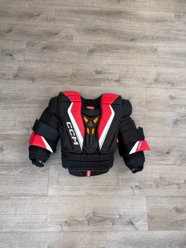 Small CCM EFlex 6 Goalie Chest Protector Pro Stock
