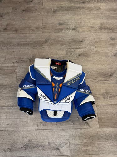 Small CCM Axis 2 Goalie Chest Protector Pro Stock (Used)