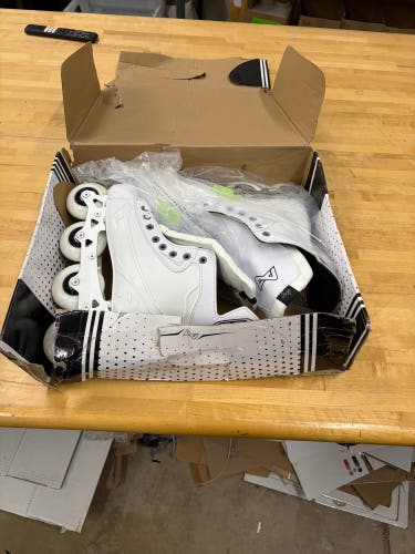 USED Size 8 Alkali Cele III Inline Skates