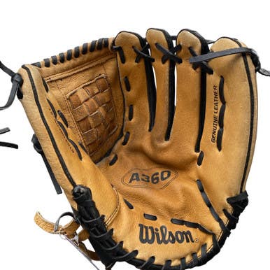 Used Wilson A 360 BB/SB Glove LH Throw Black 13" 11883-S000157638