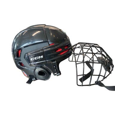 Used CCM TACKS 70 JR Helmet Cage Combo Black SM 11883-S000157622
