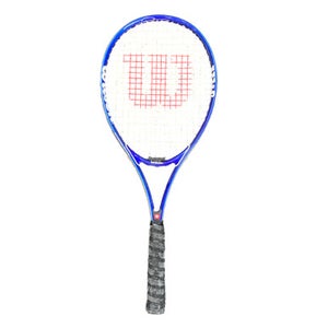 Used Wilson VOLCAINE Adult Tennis Racquet Royal Blue 4 5/8" 11883-S000157607