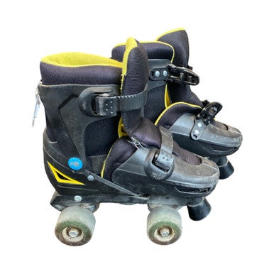 Used STREET FLYERS Junior Roller Quad Skates Black Adjustable 11883-S000157591