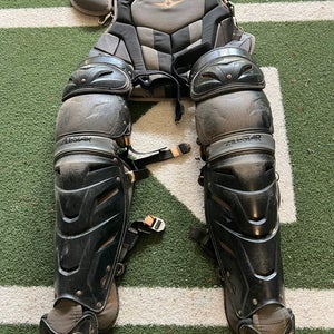 Black/Gray All Star System 7 Catcher's Set (Used)