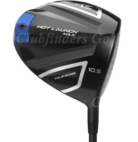 NEW Tour Edge 2026 Hot Launch MAX 12 Driver Ascent Blue 50 Seniors w/ HC