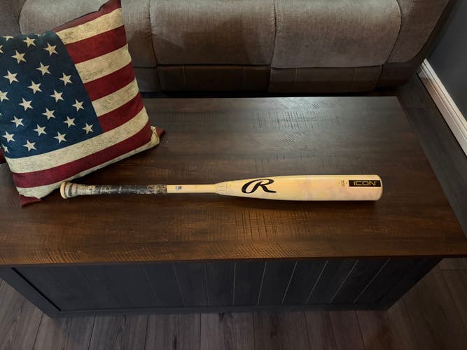 2025 Rawlings Icon Composite BBCOR Certified Bat (-3) 29 oz 32" (Used)