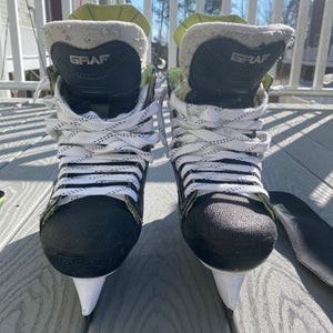 Graf Ultra G9035 85 Flex Hockey Skates Regular Width 11 (Used)