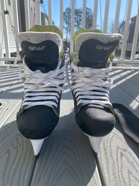 Graf Ultra G9035 85 Flex Hockey Skates Regular Width 11 (Used)