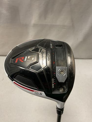 Used Taylormade R15 430 Mens Driver RH White 10.5 Degree 11490-S000269043