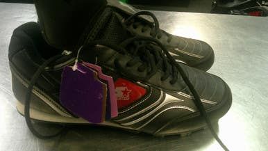 Used Adult FB Cleats Black Senior 9.5 11868-S000067677