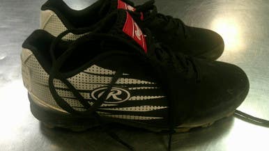 Used Rawlings CLEAT BB/SB Cleats Black Junior 04 11868-S000067672