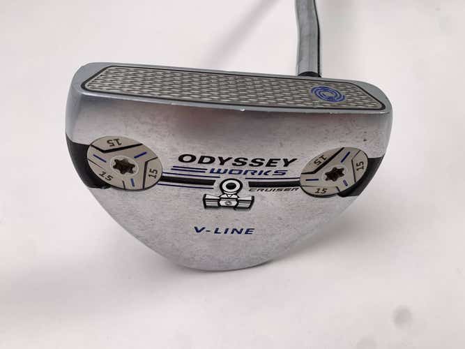 Odyssey Works Tank Cruiser V-Line Putter 33" Mens RH