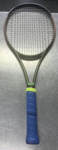 Used Wilson BLADE V8 100 Adult Tennis Racquet Black 4 3/8" 11497-S000155660