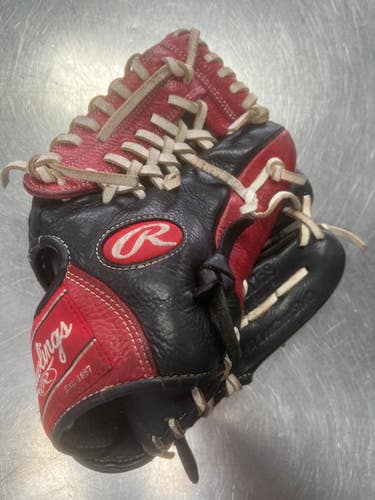 Used Rawlings RCS BB/SB Glove RH Throw Black 11 3/4" 11497-S000155663