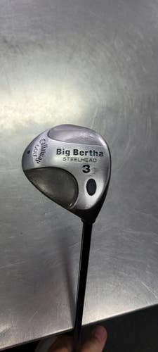 Used Callaway BB STEELHEAD GEM Womens Fairway Wood RH 3 Wood 11497-S000155655