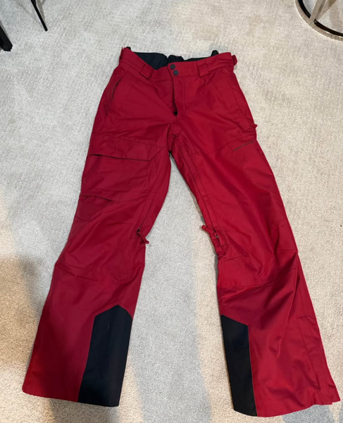 Red Large Men's Obermeyer Pants (New)