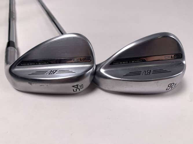Titleist Vokey SM10 Tour Chrome Wedge Set 54* 10 | 58* 14 SM10 Wedge RH