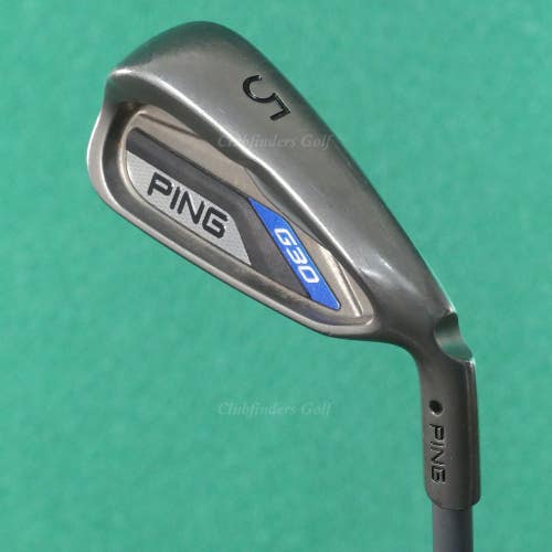 Ping G30 Black Dot Single 5 Iron Factory TFC 419 Graphite Regular